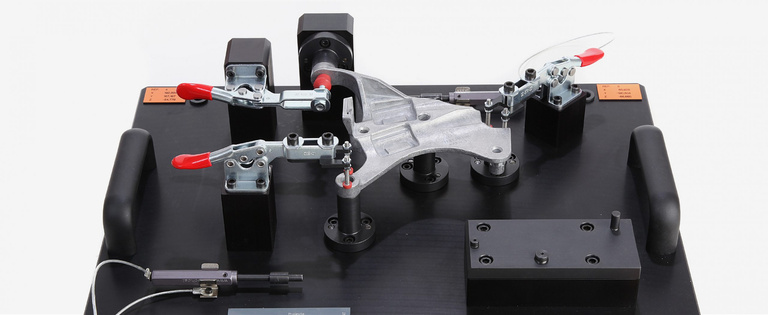 Fixture de posicionamiento SOP automotriz — KADDE